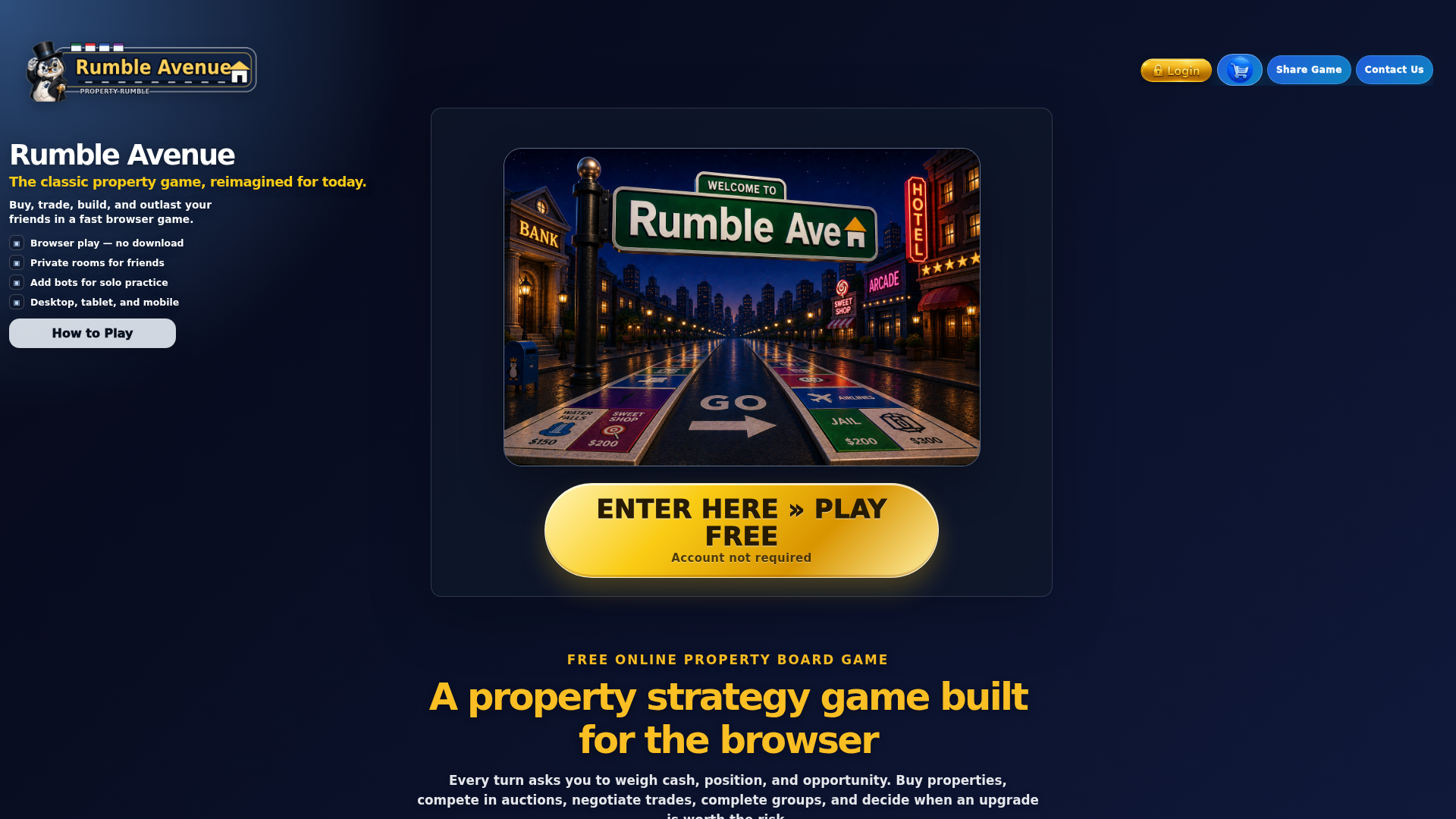 Rumble Avenue - Product Image