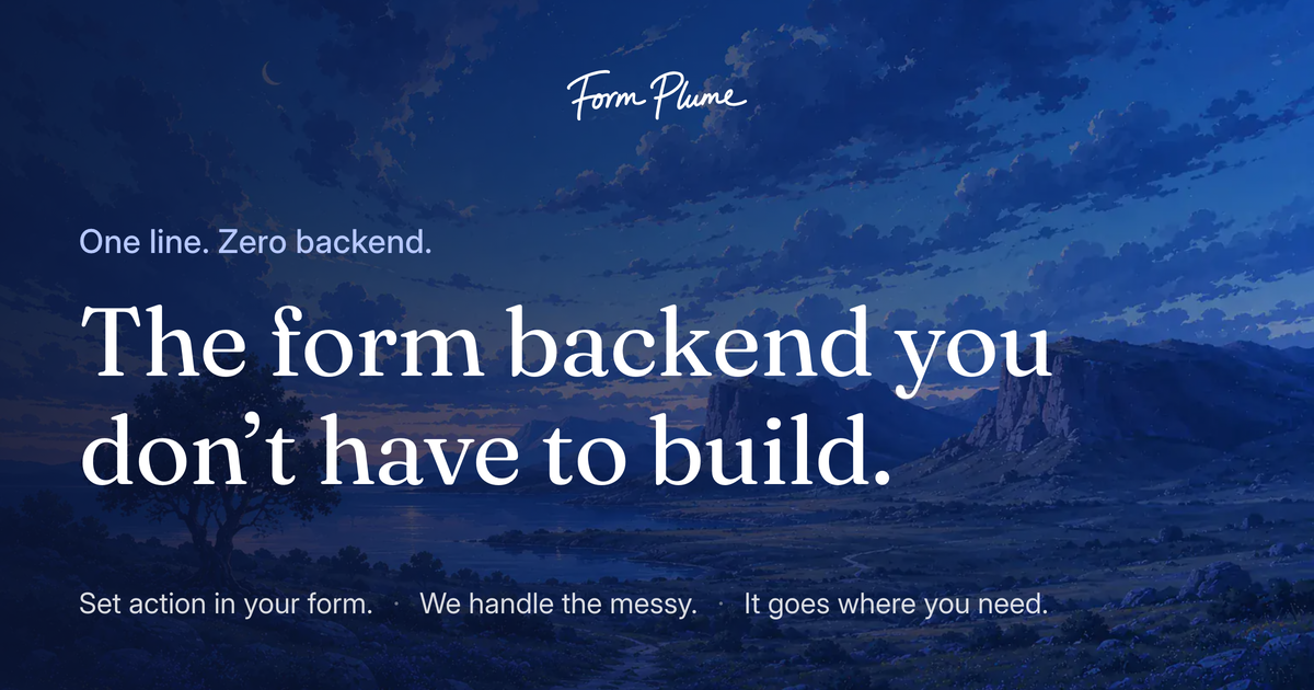 Form Plume - Product Image
