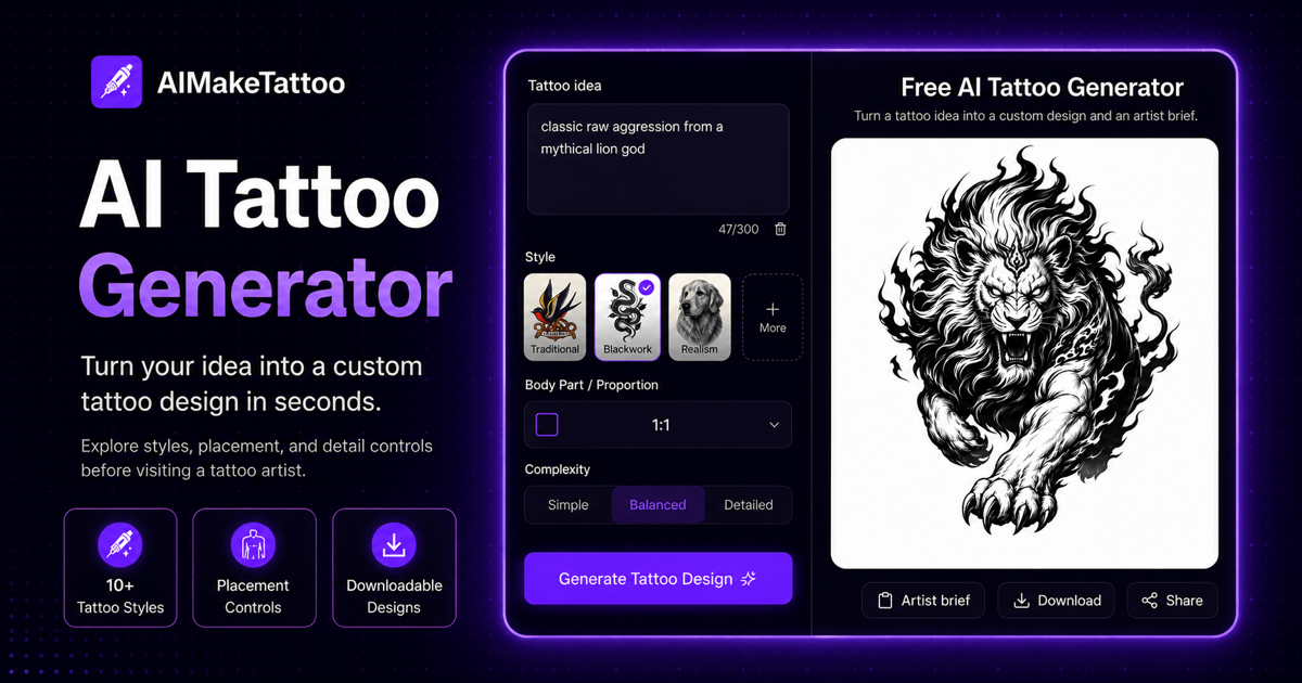 AIMakeTattoo logo