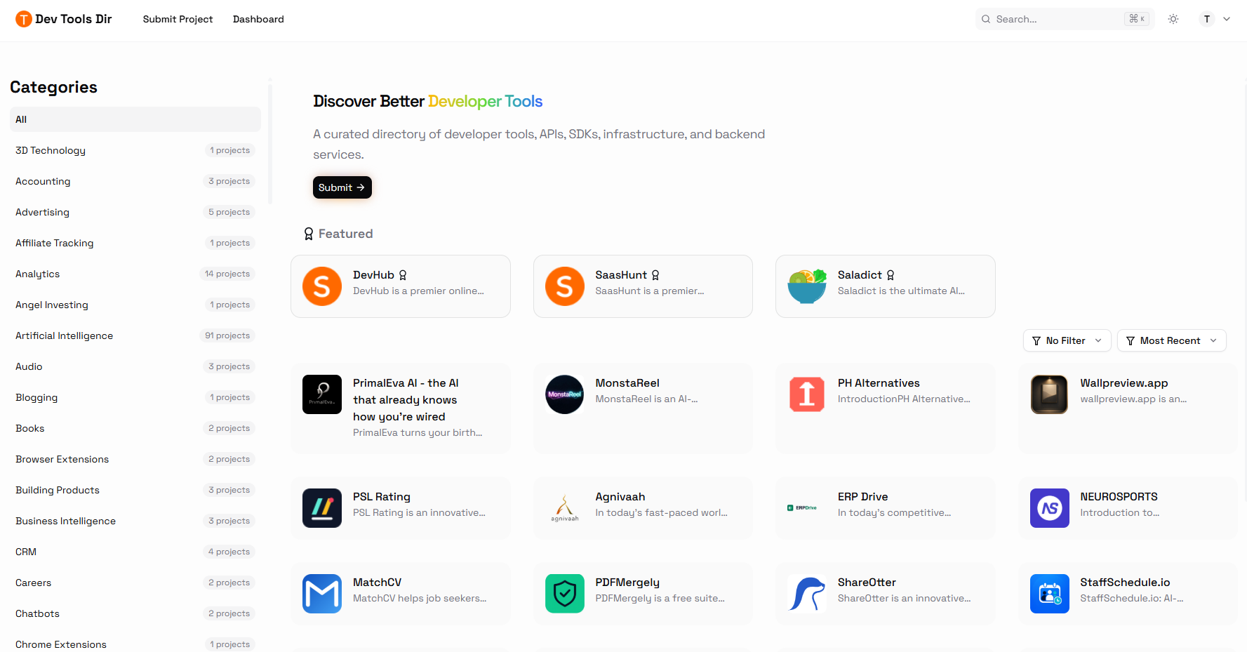 Dev Tools Dir - Product Image