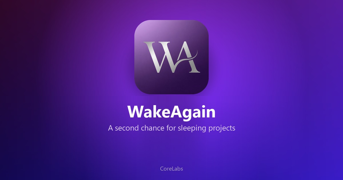 WakeAgain - Product Image