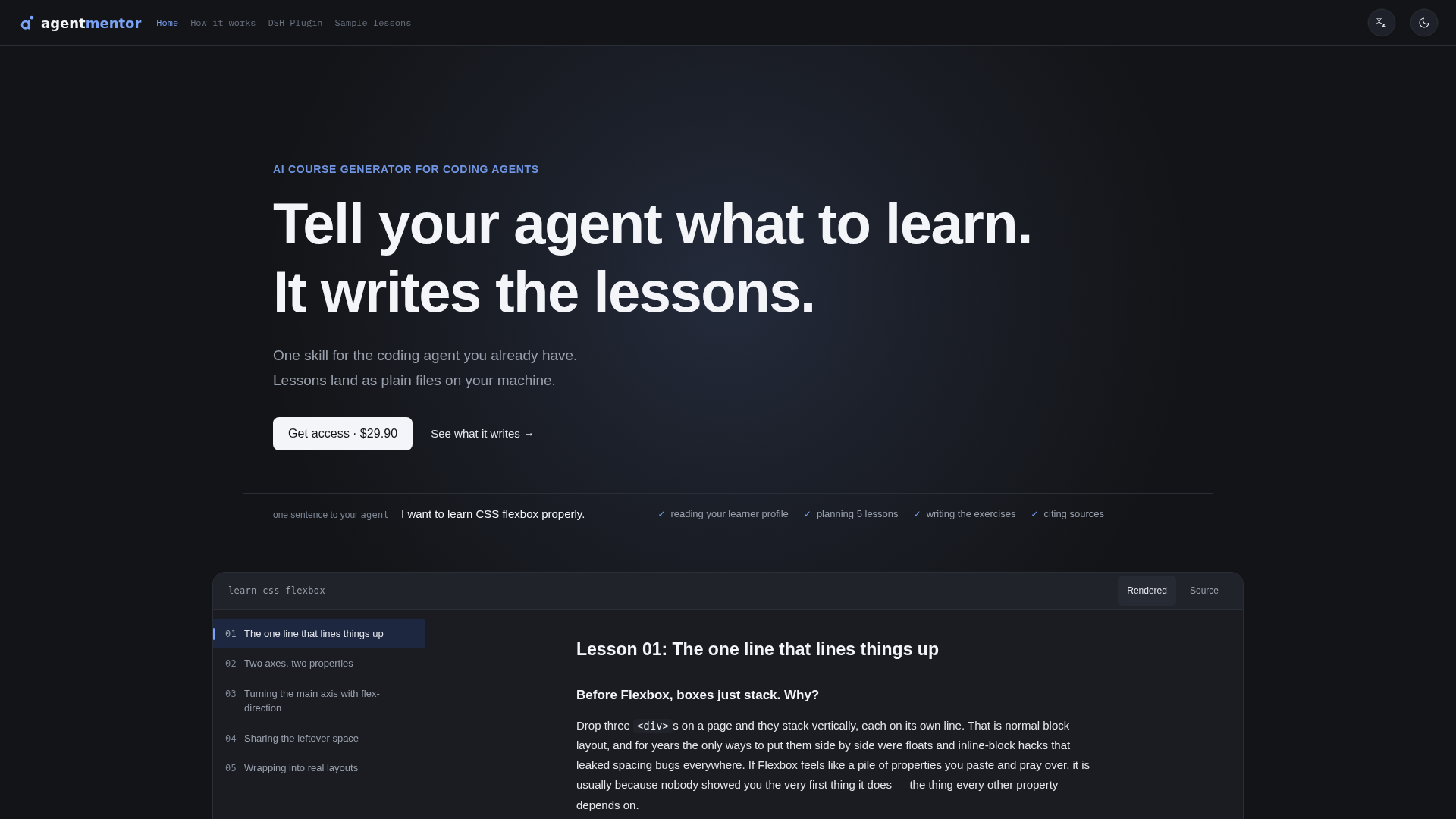 Agent Mentor - Product Image