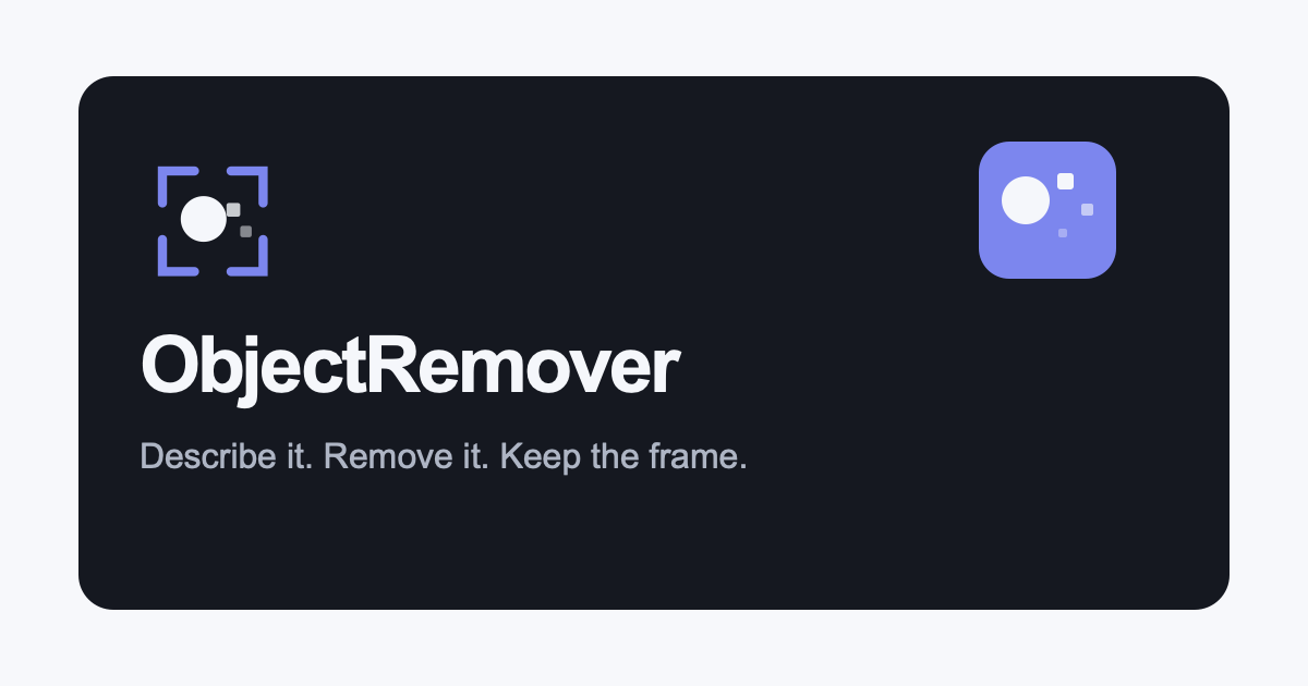 ObjectRemover - Product Image