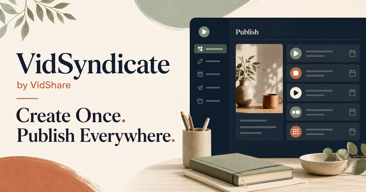 VidSyndicate - Product Image