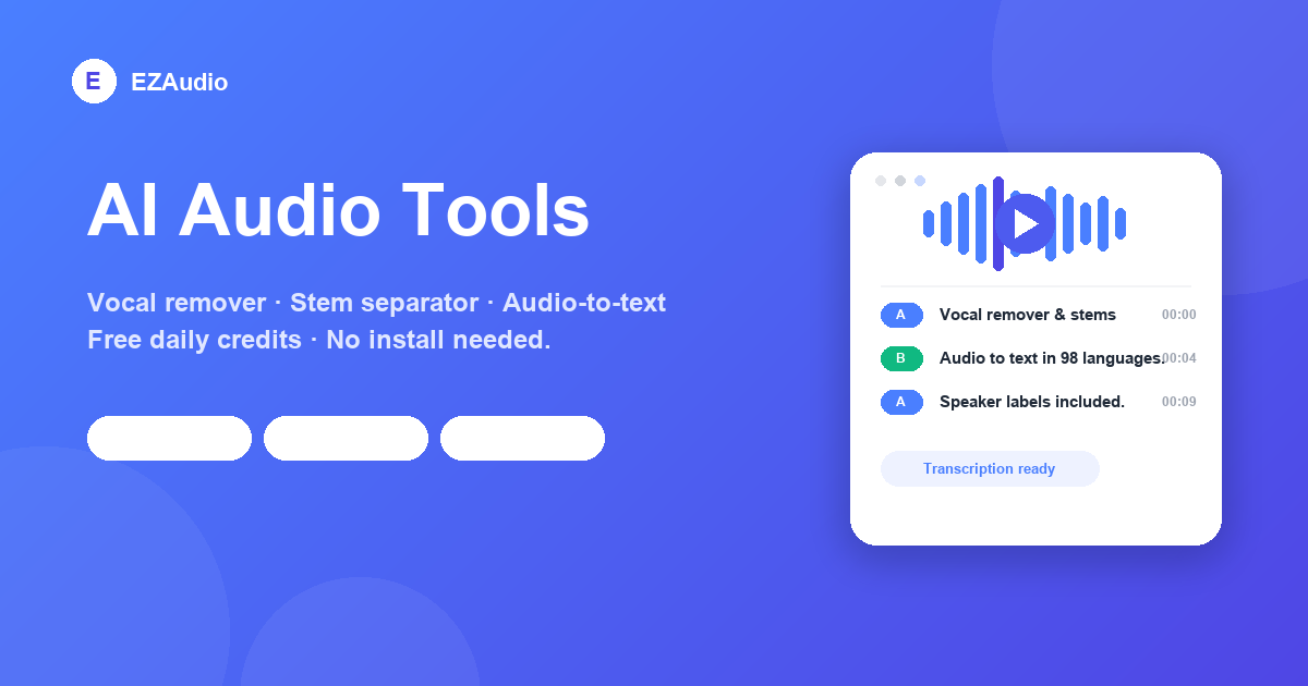 EZAudio - Product Image