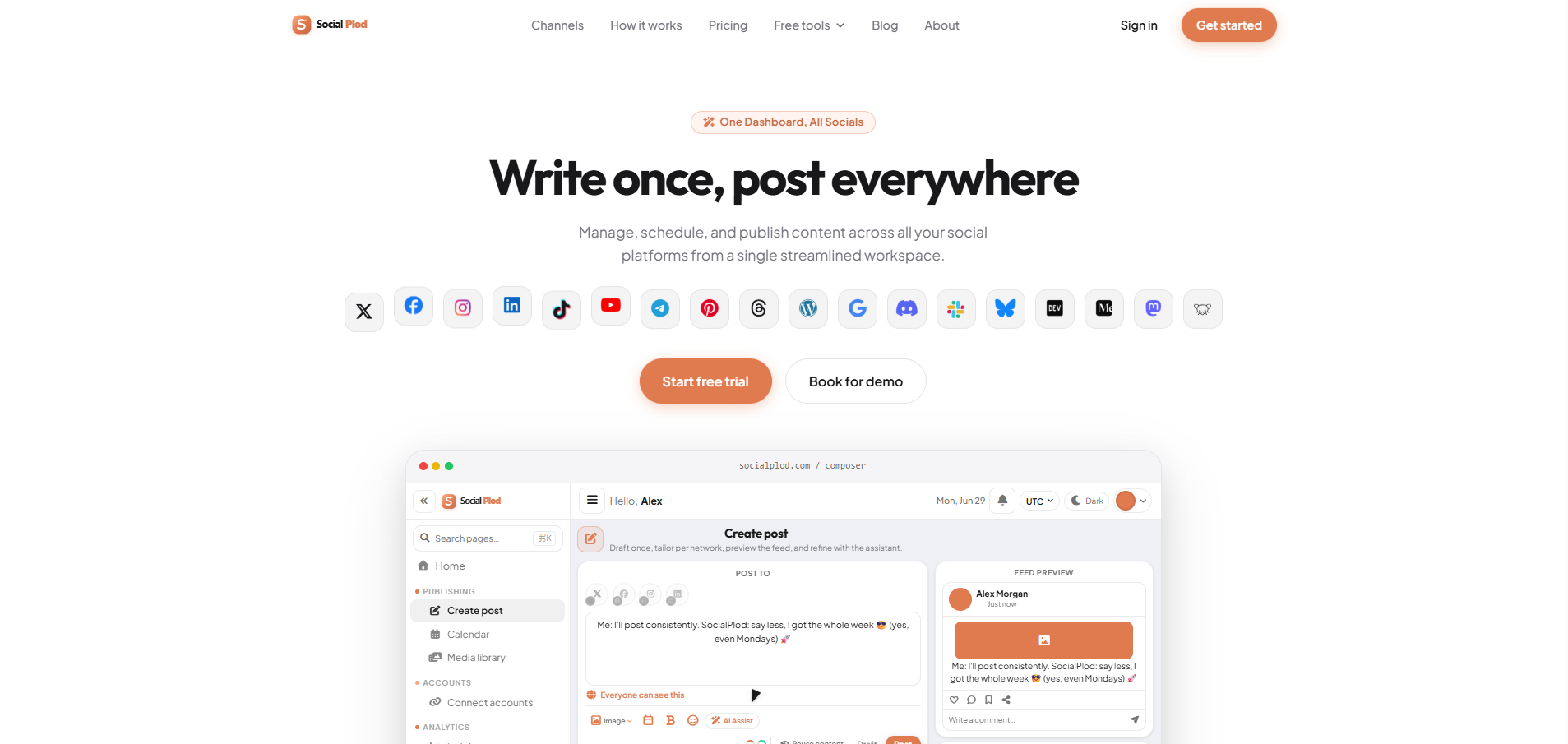 SocialPlod - Product Image