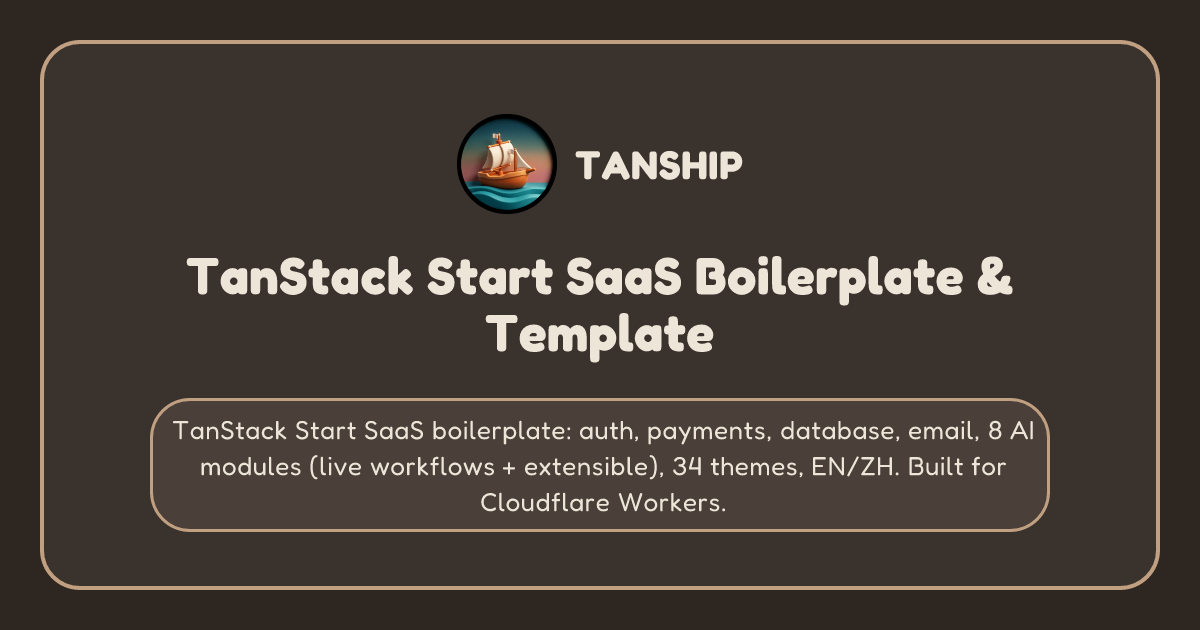 TANSHIP Template - Product Image