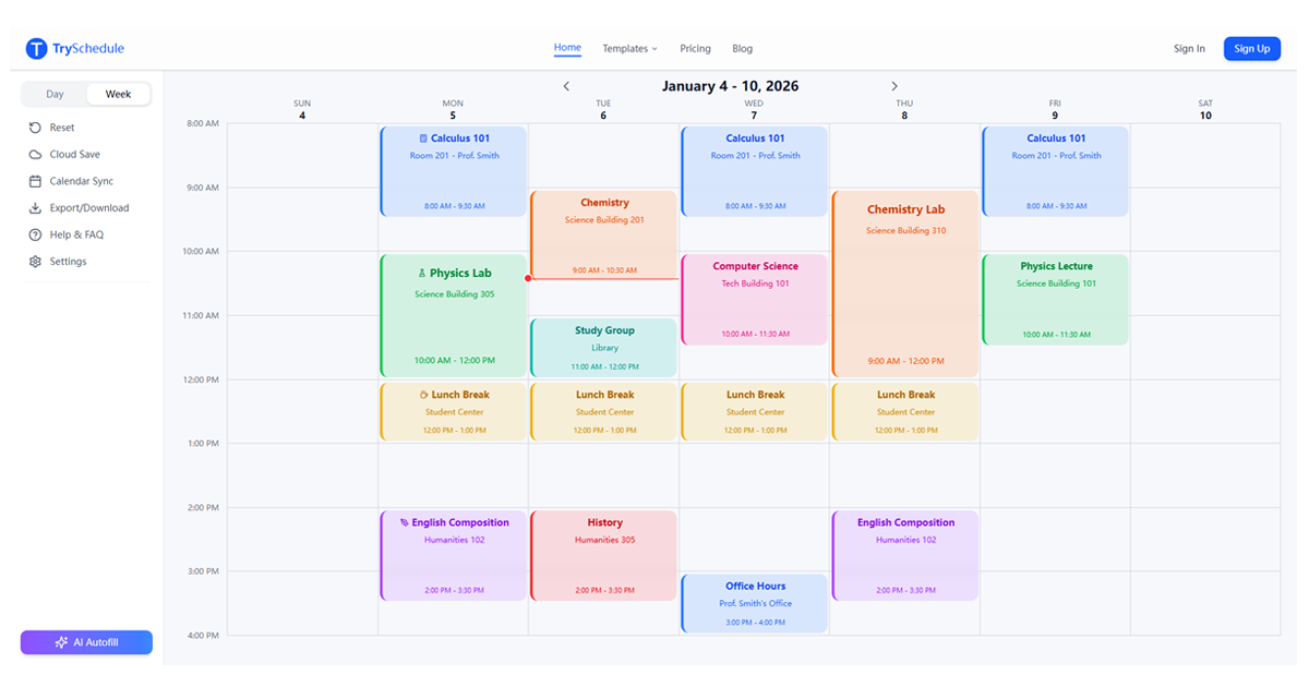 TrySchedule - Product Image