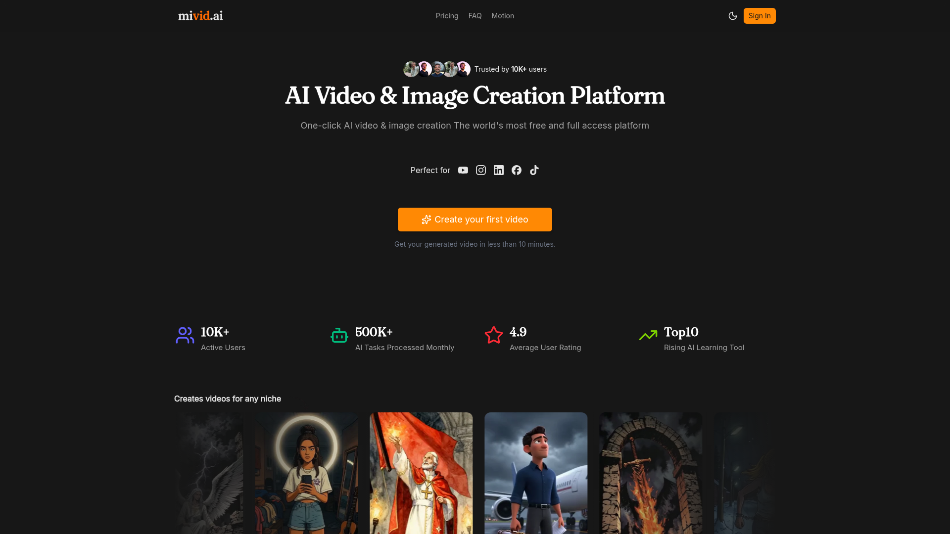 mivid.ai - Product Image