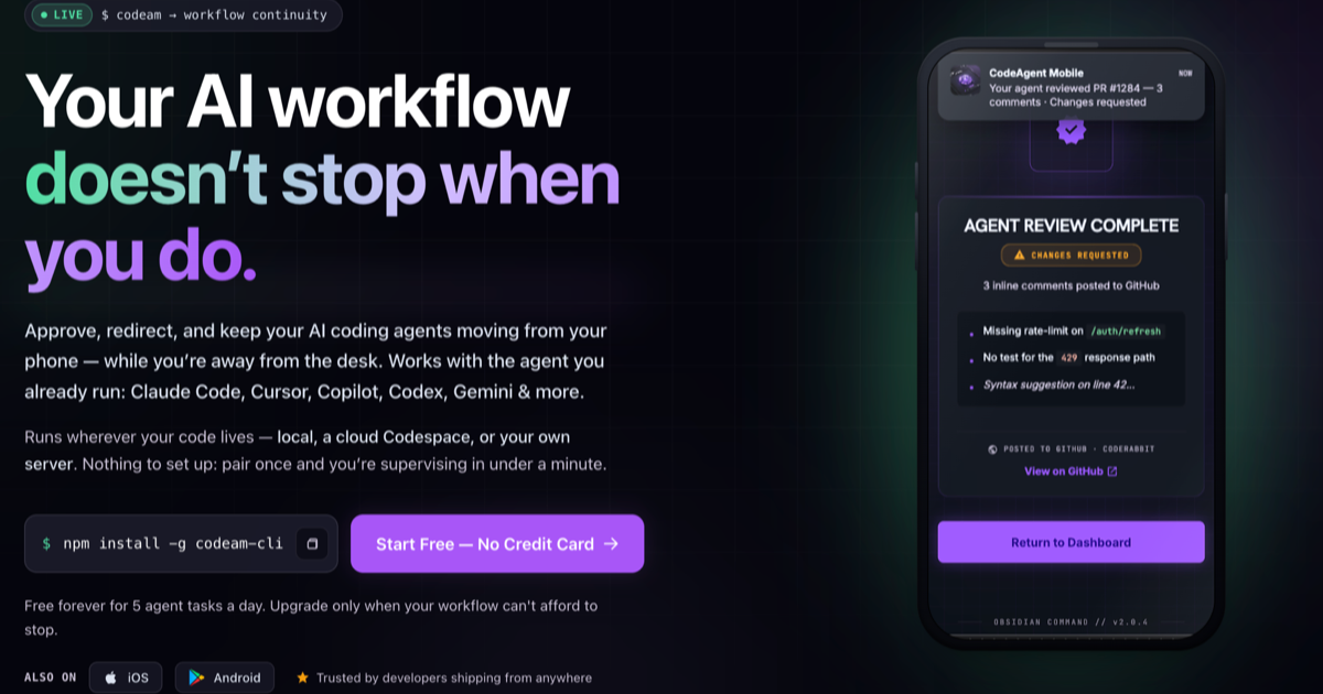 CodeAgent - Product Image