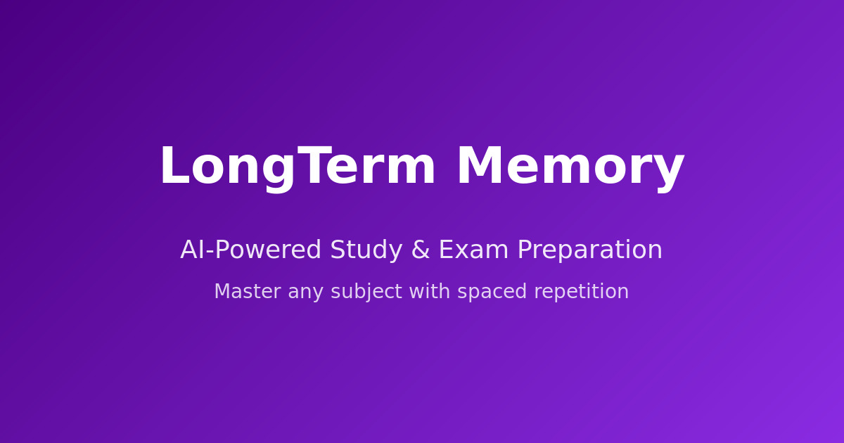LongTerMemory - Product Image