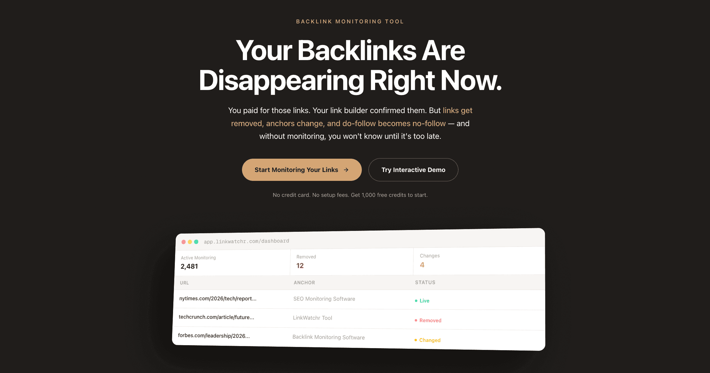 LinkWatchr - Product Image