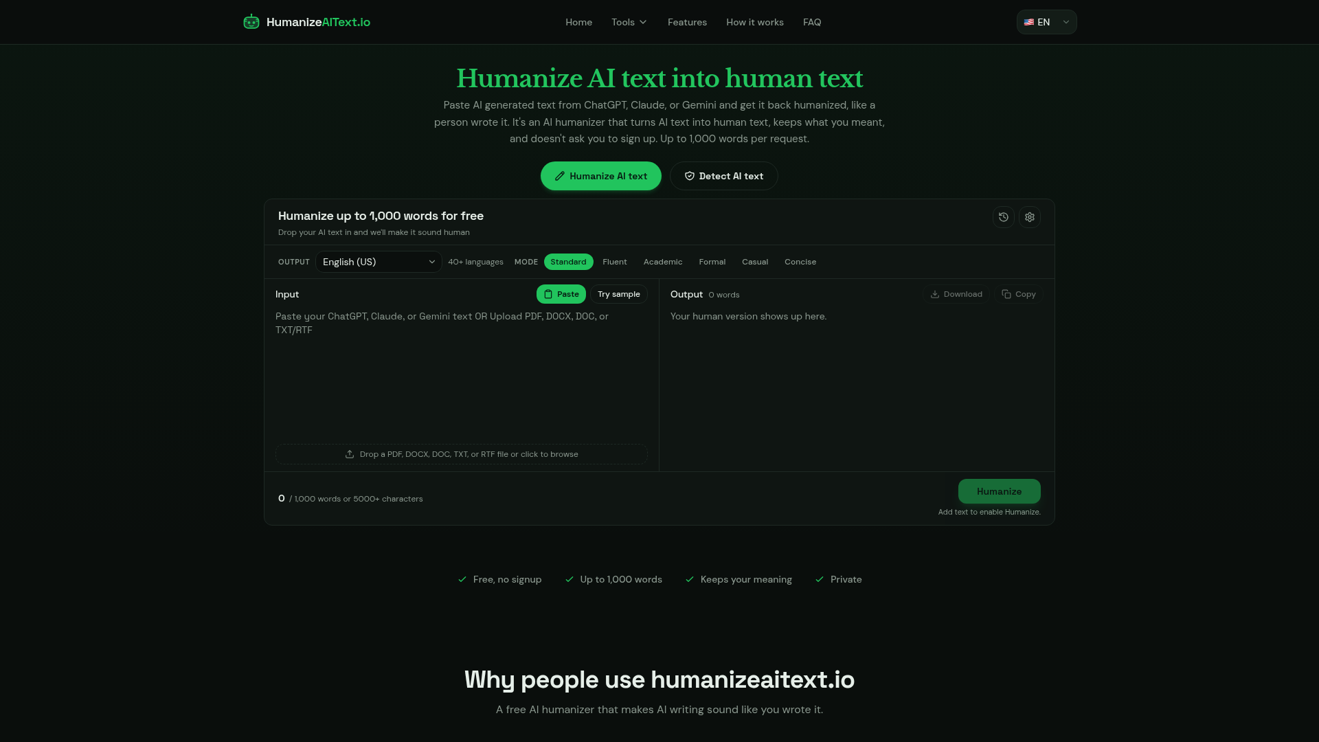 Humanize AI Text - Product Image
