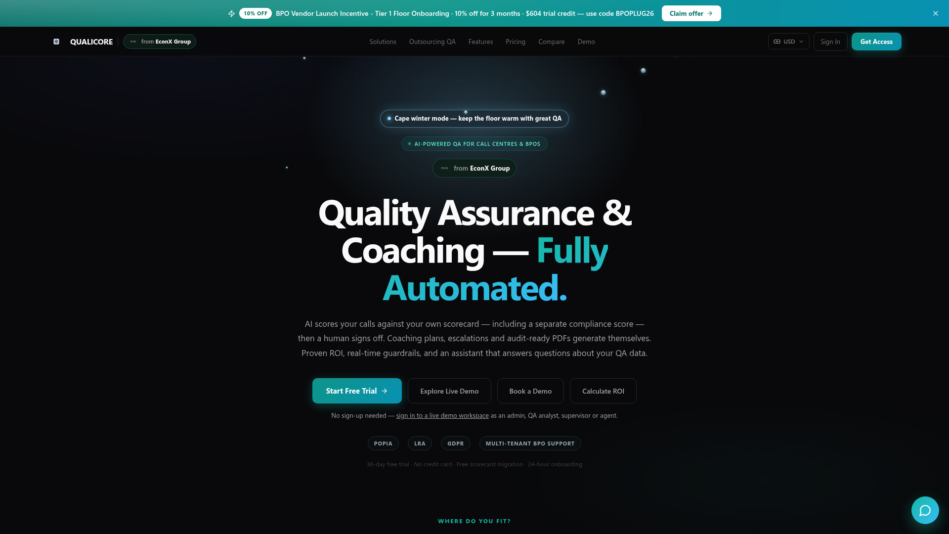 QUALICORE logo