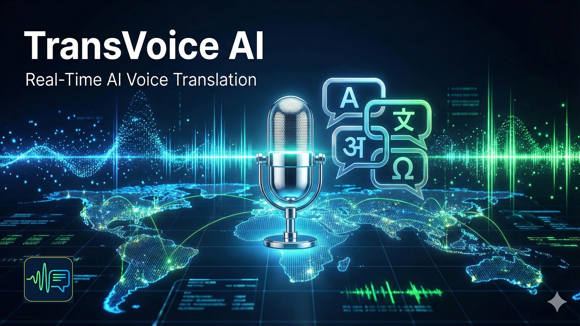 TransVoice AI- Real Time Voice Translator - Product Image