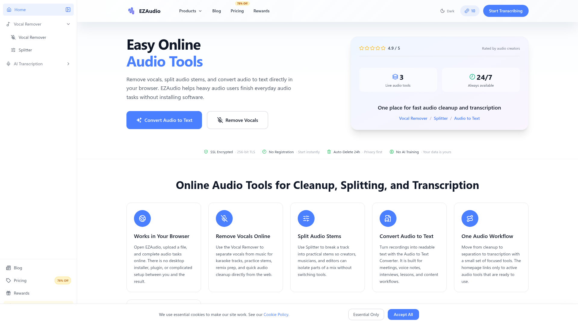 EZAudio - Product Image
