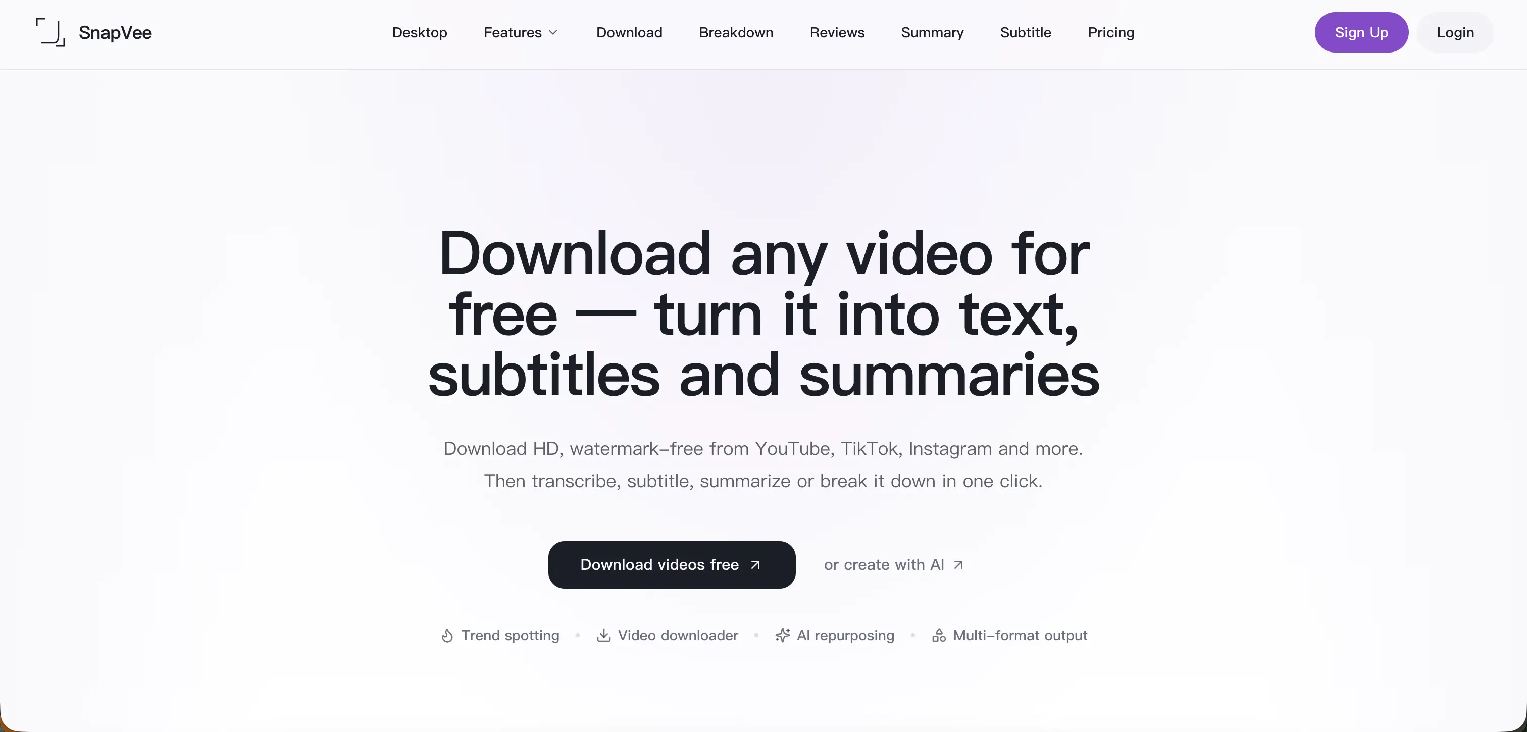 SnapVee - Product Image