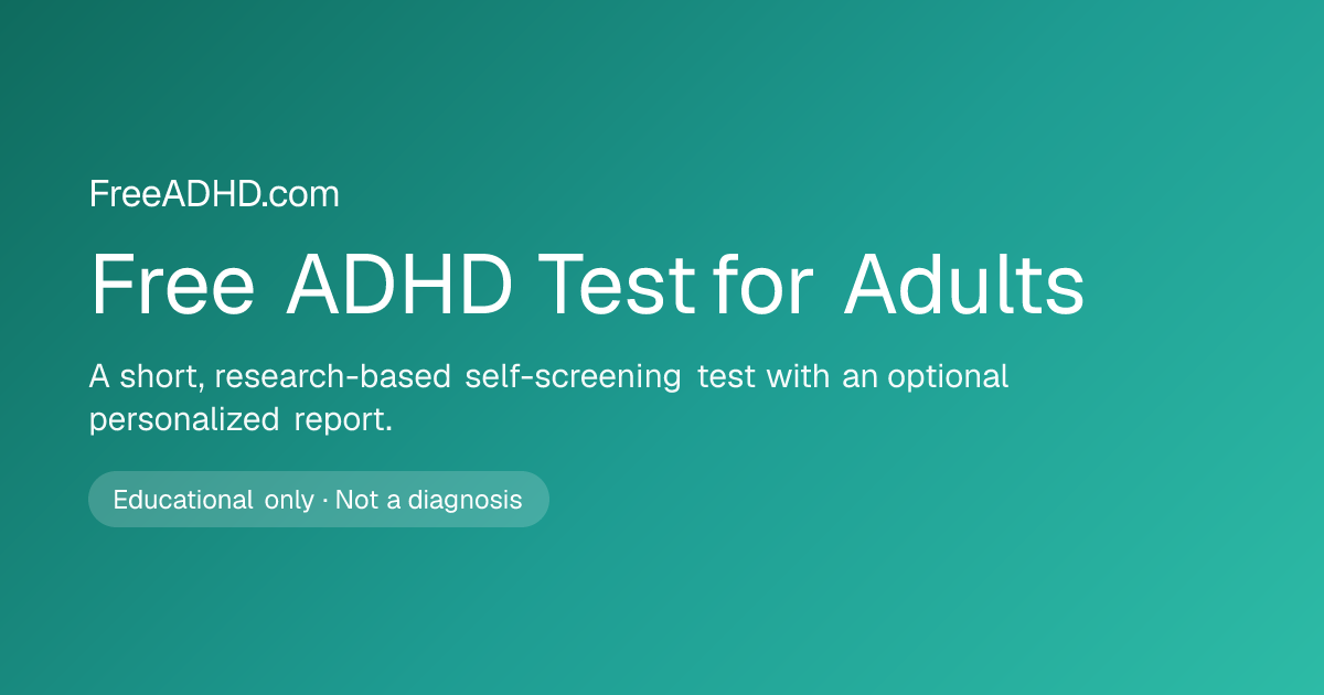 ADHD Test logo