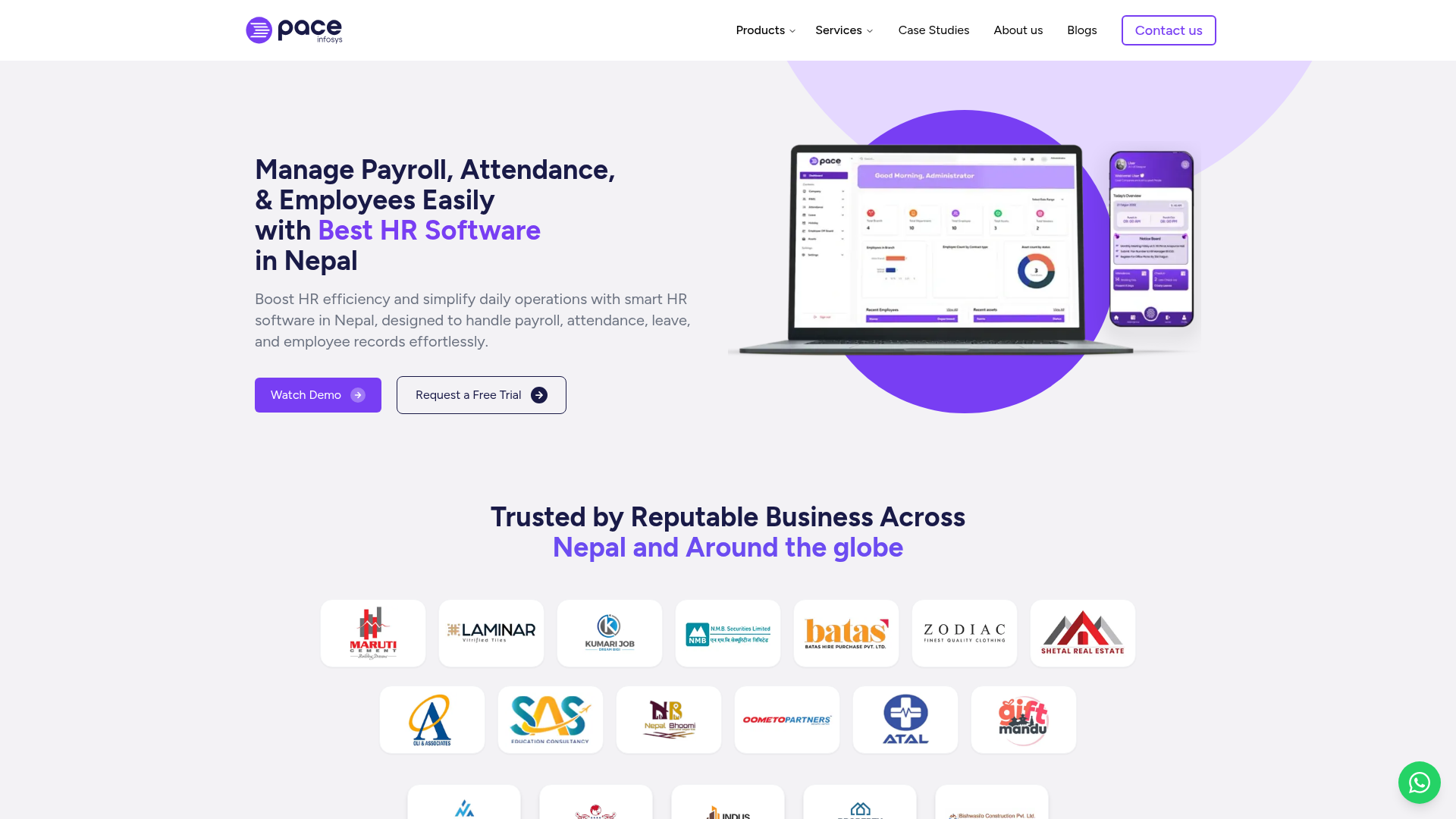 Pace HRMS - Product Image