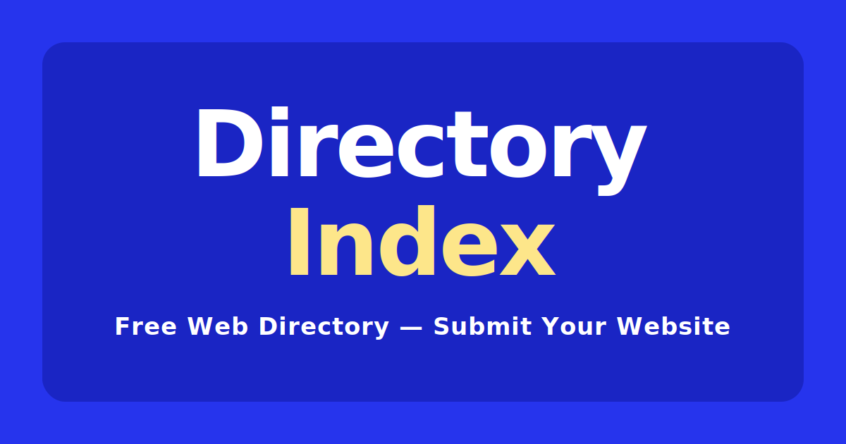 DirectoryIndex - Product Image