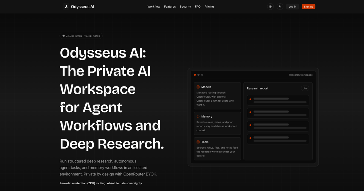 Odysseus AI - Product Image