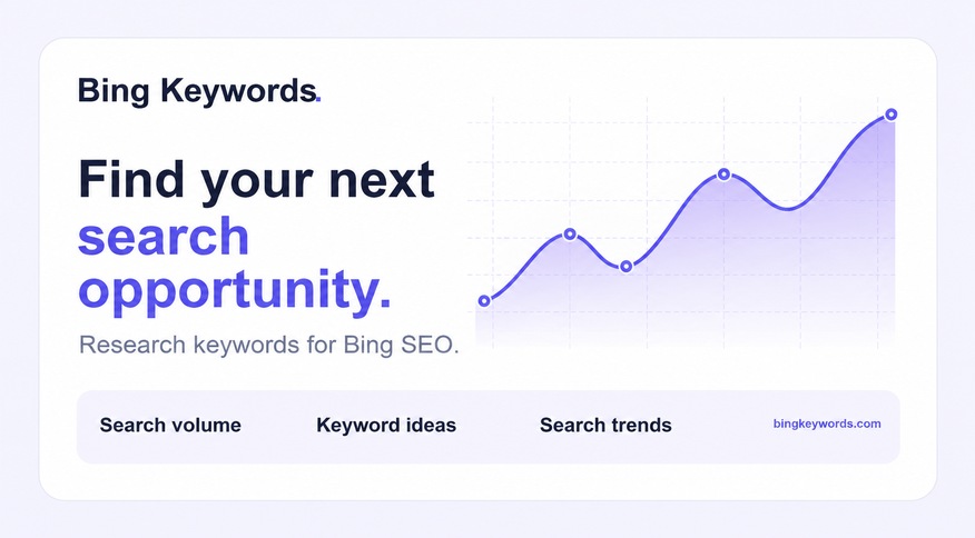 Bing Keywords - Product Image