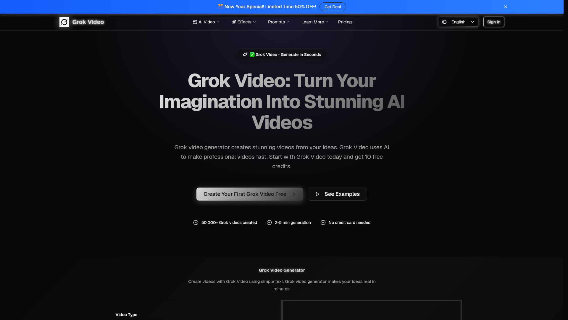 Grok Video - Product Image