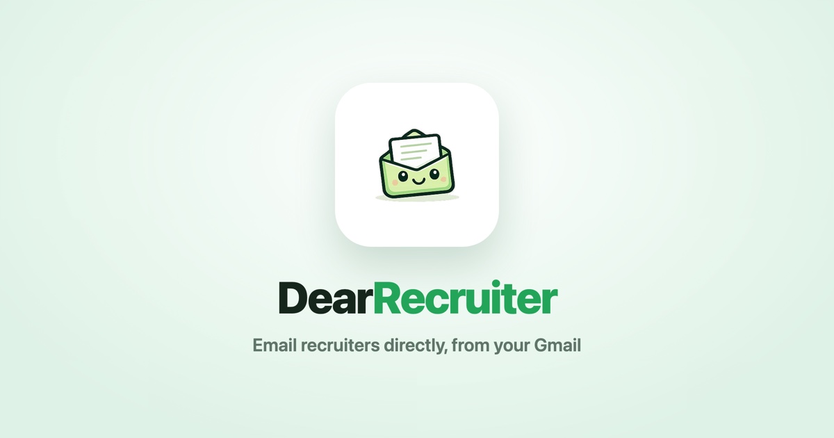 DearRecruiter logo