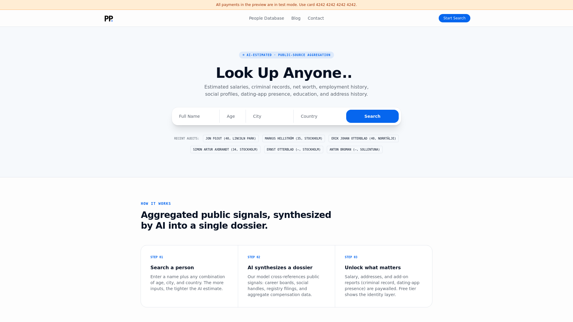 Personpages - Product Image