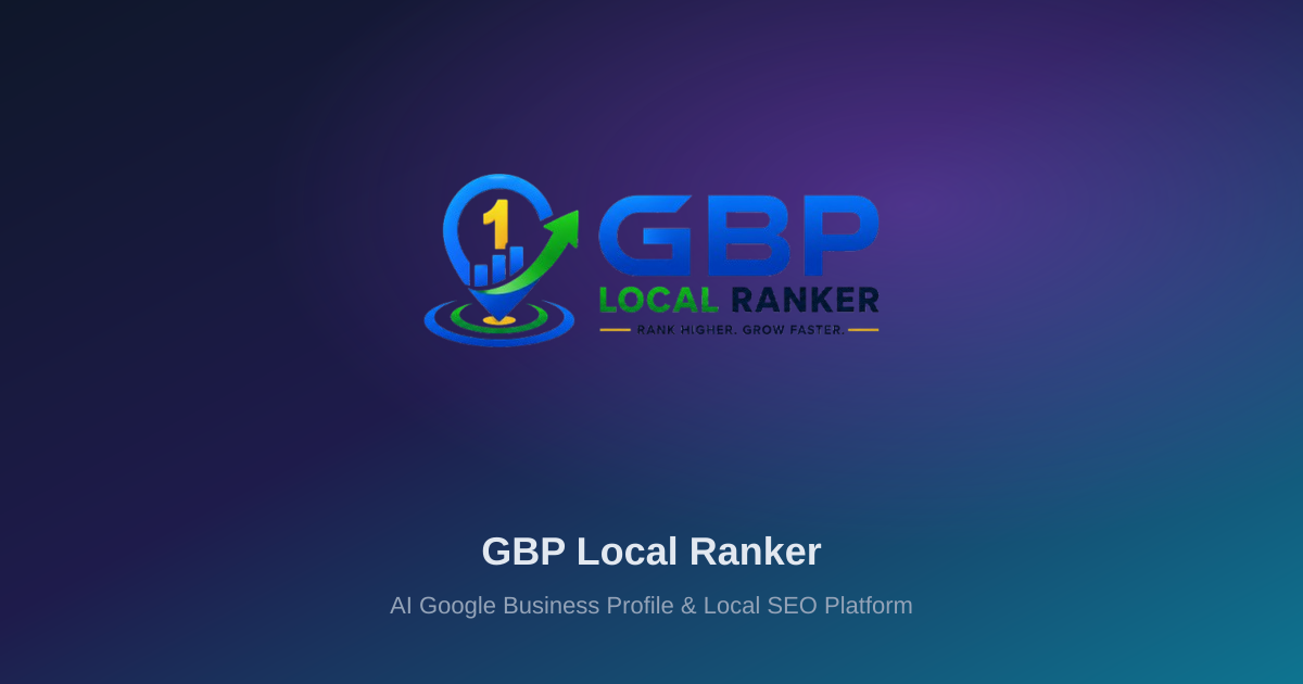 GBP Local Ranker logo