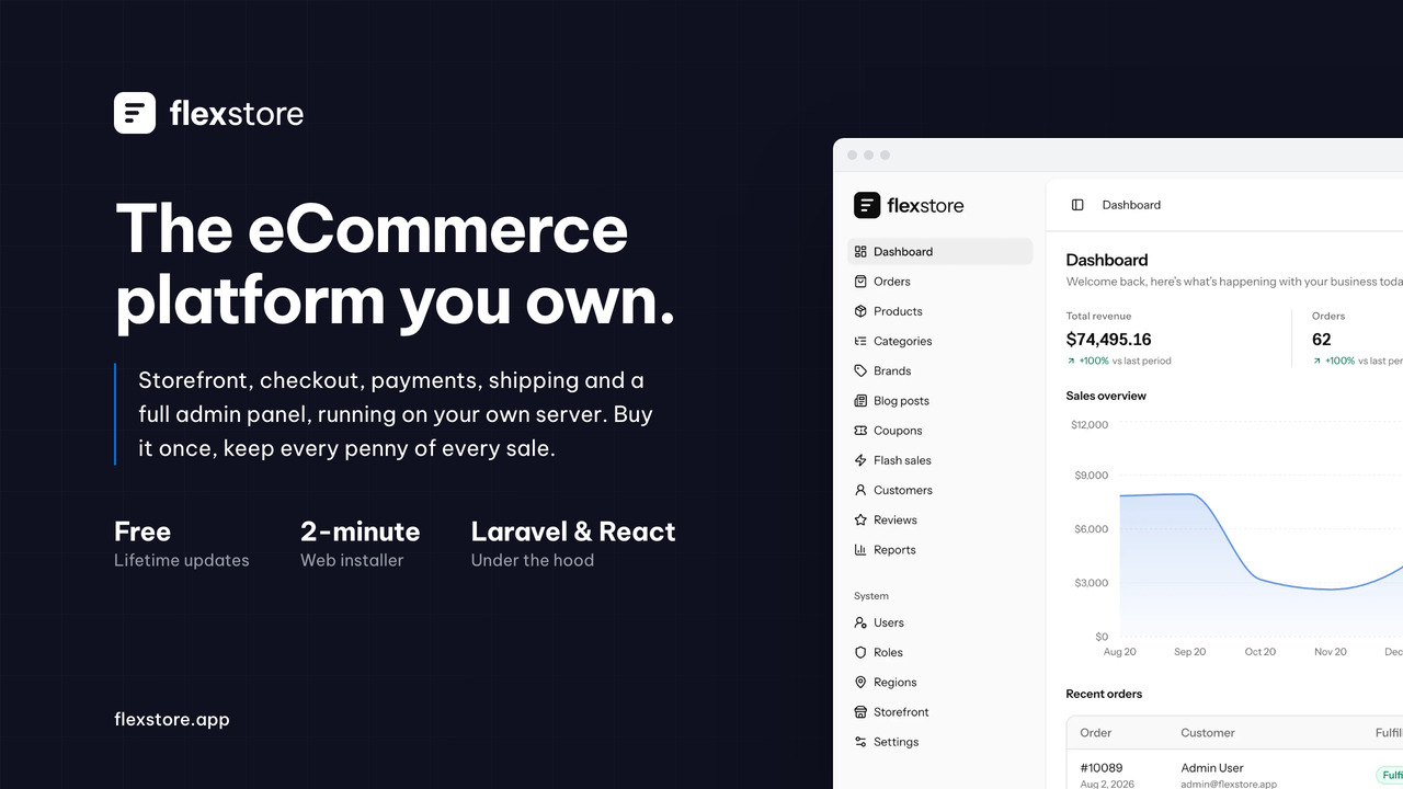 FlexStore - Self-hosted eCommerce - Product Image