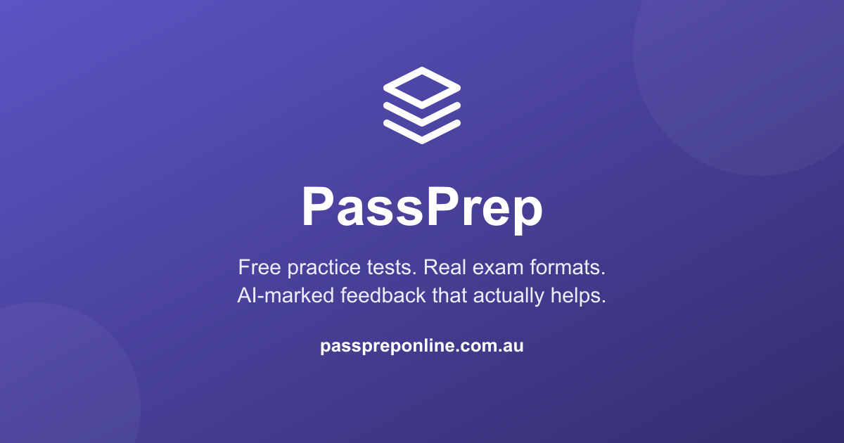 PassPrep - Product Image