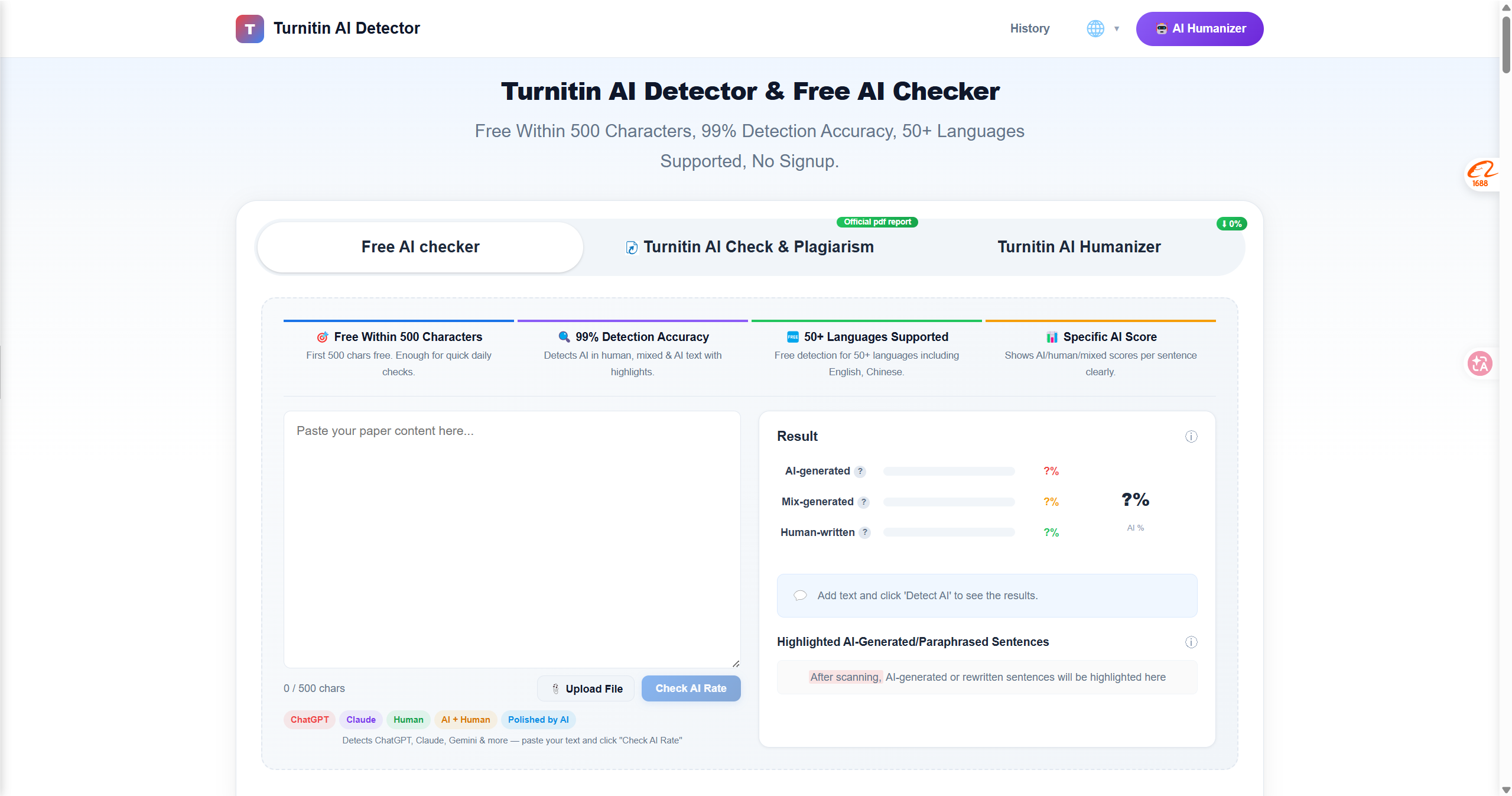 Turnitin AI Detector - Product Image