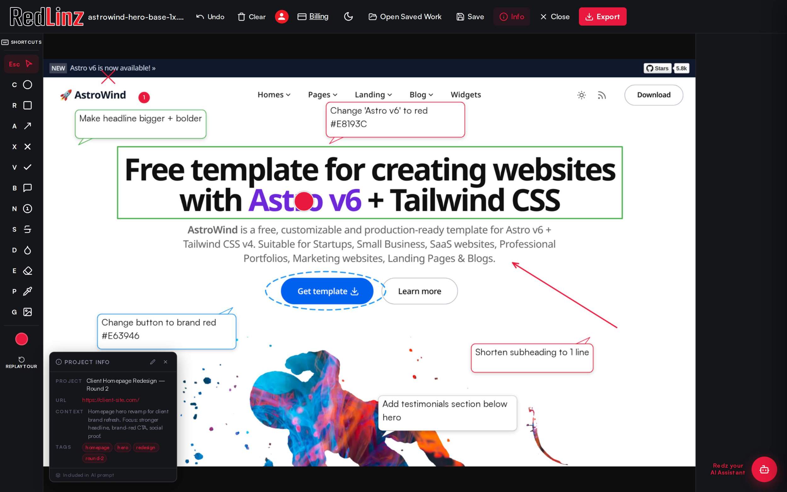 RedLinz - Product Image