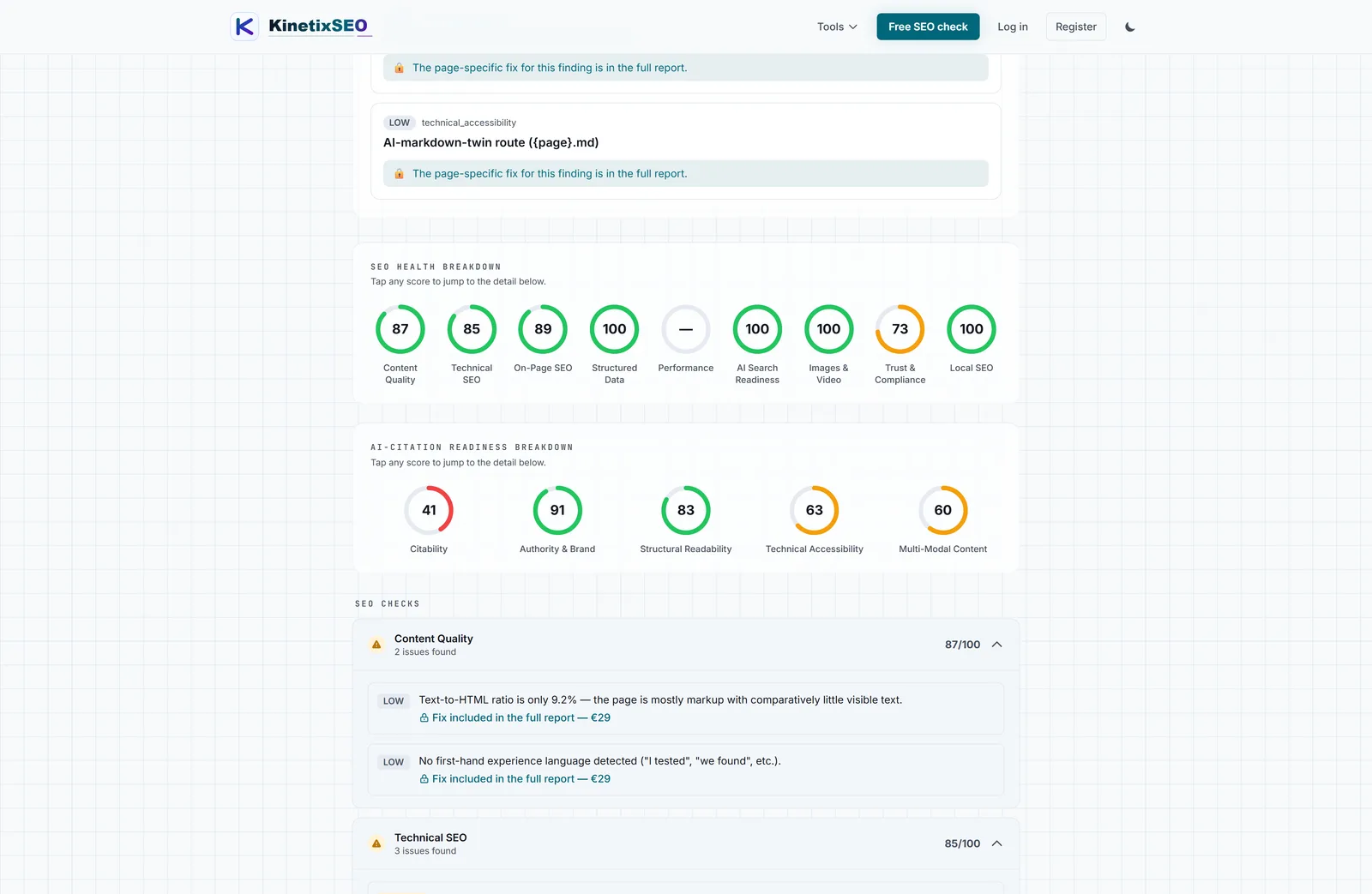 KinetixSEO - Product Image