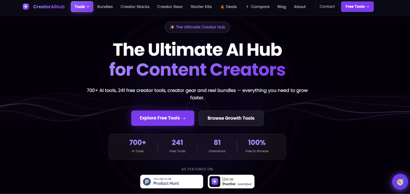 CreatorAiHub logo