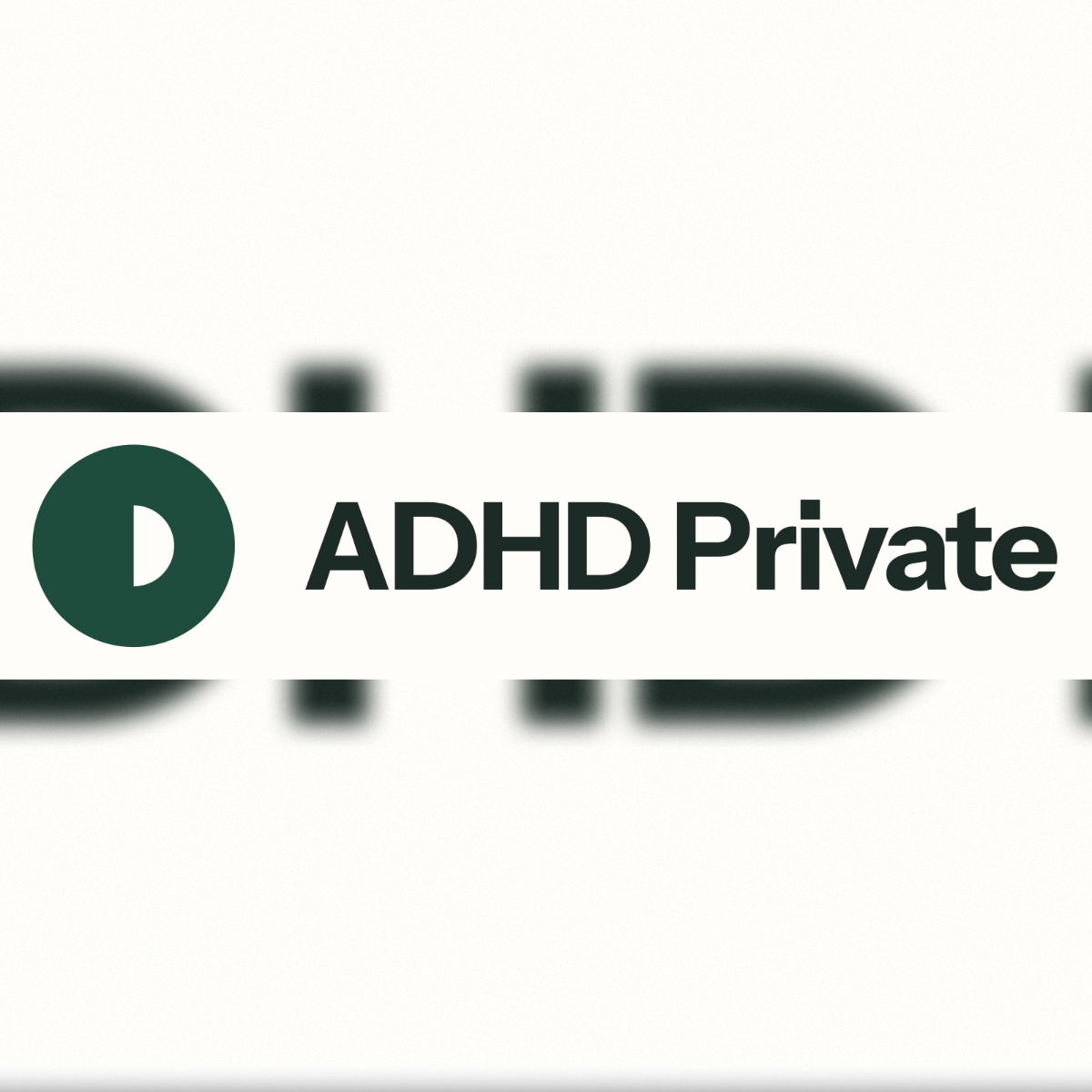 ADHD Private logo