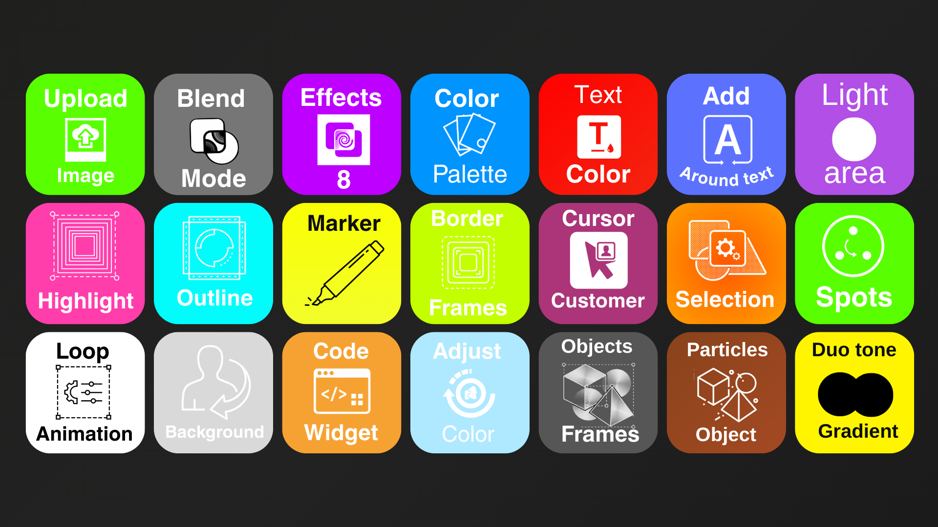 Surface filter mode - Product Image