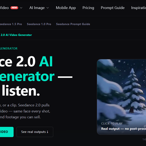 Seedance 2.0 AI Video Generator logo