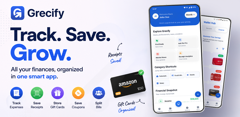Grecify: Expense Tracker logo