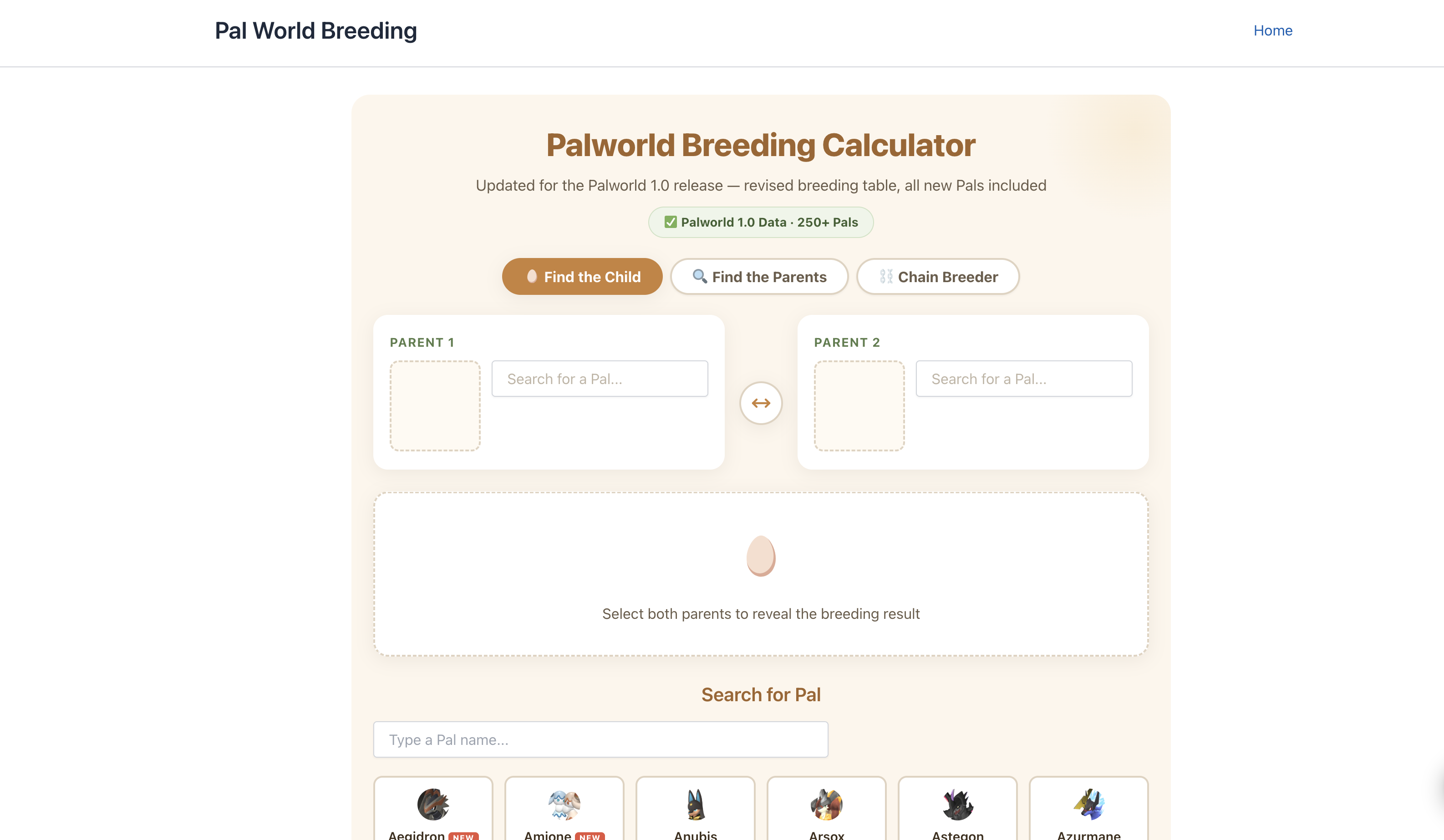 palworld breeding calculator - Product Image