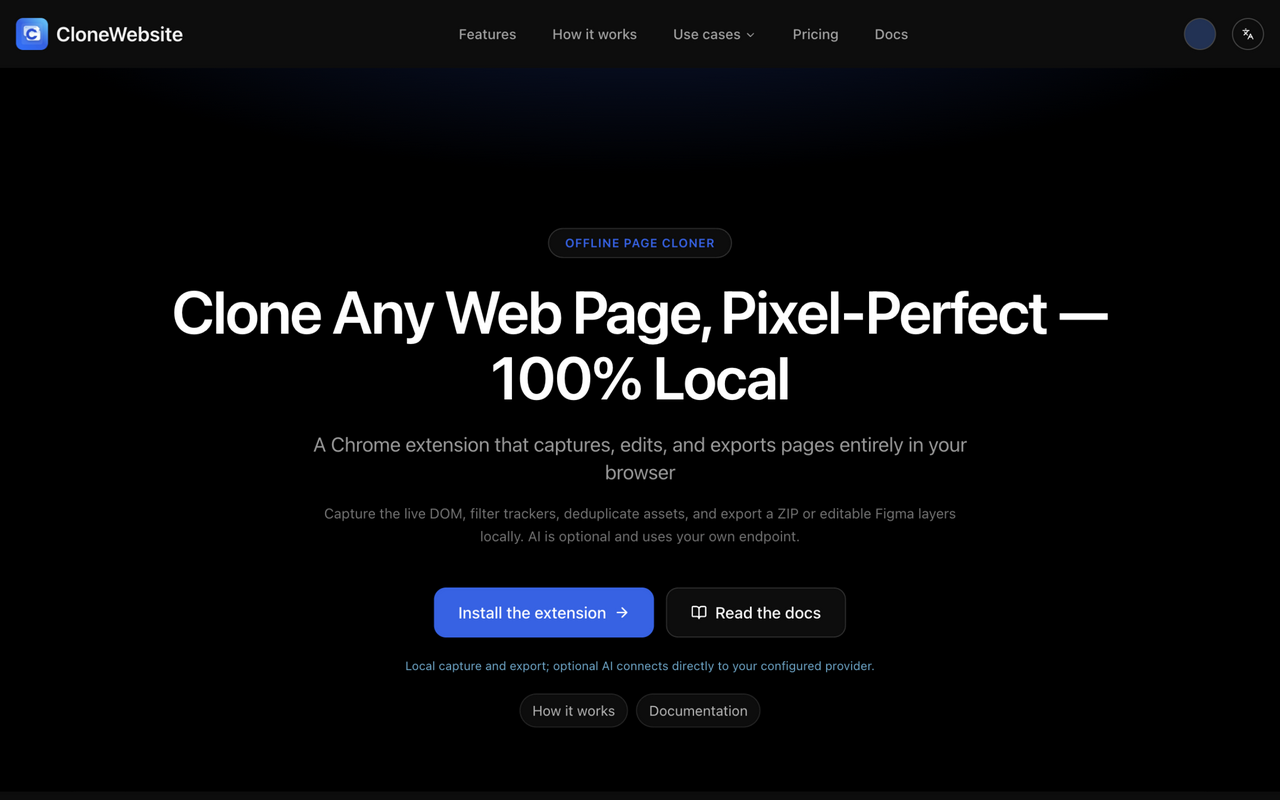 CloneWebsite - Product Image