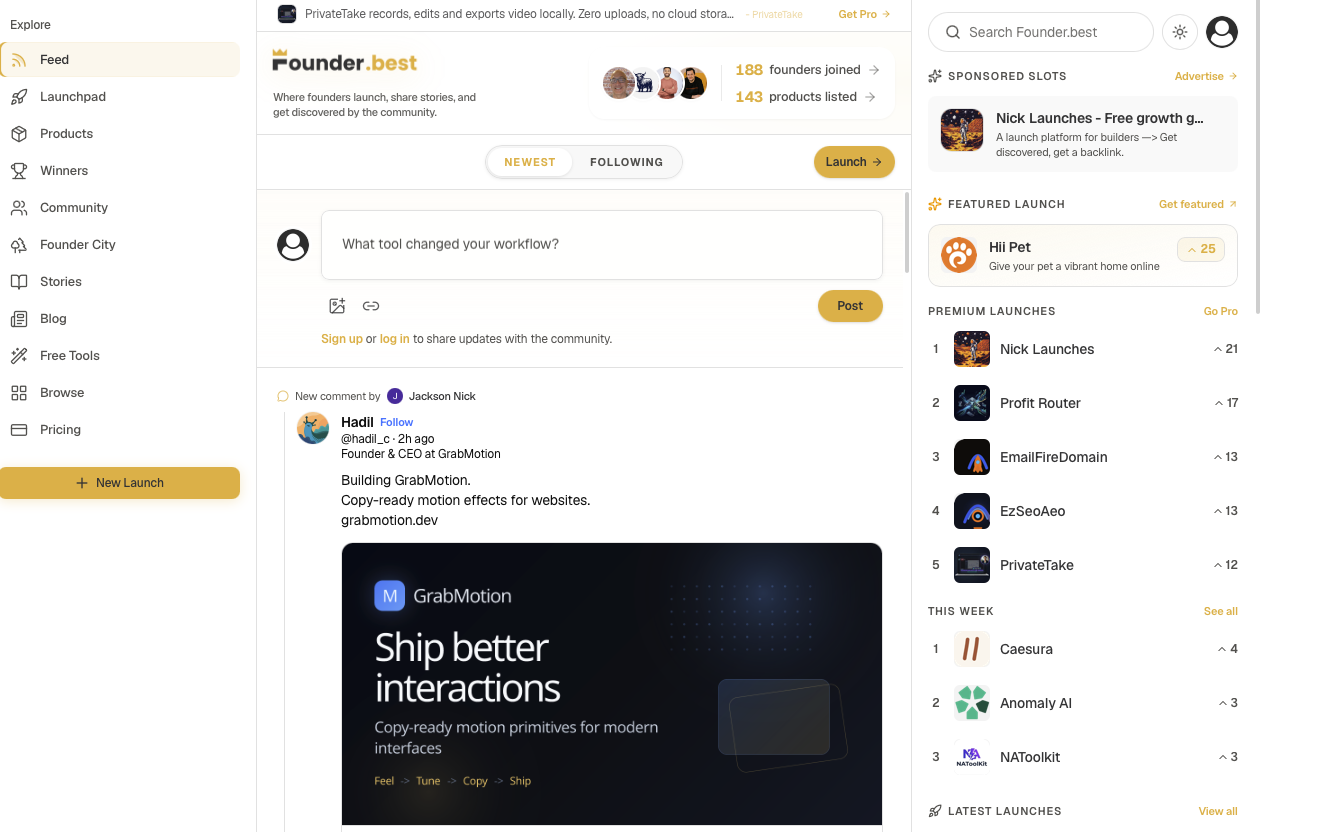 Founder Best - Product Image