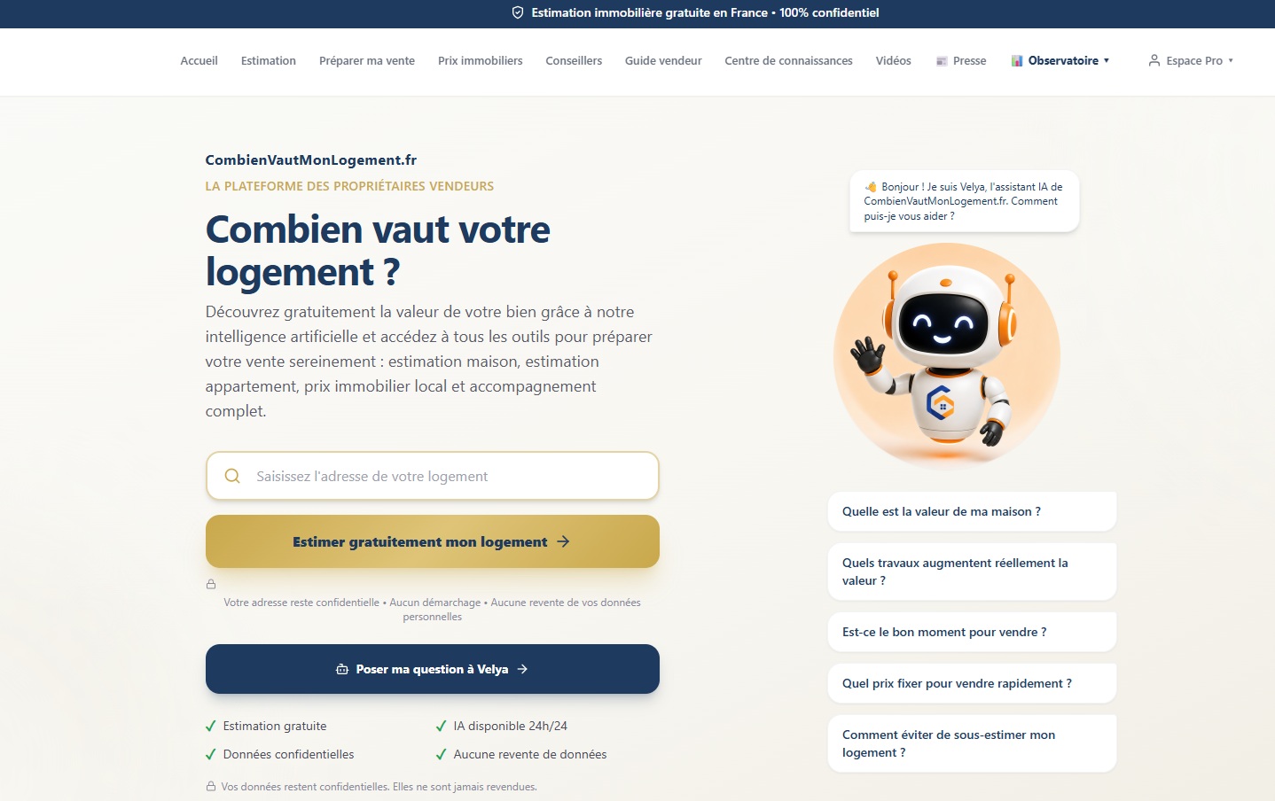 Combienvautmonlogement logo