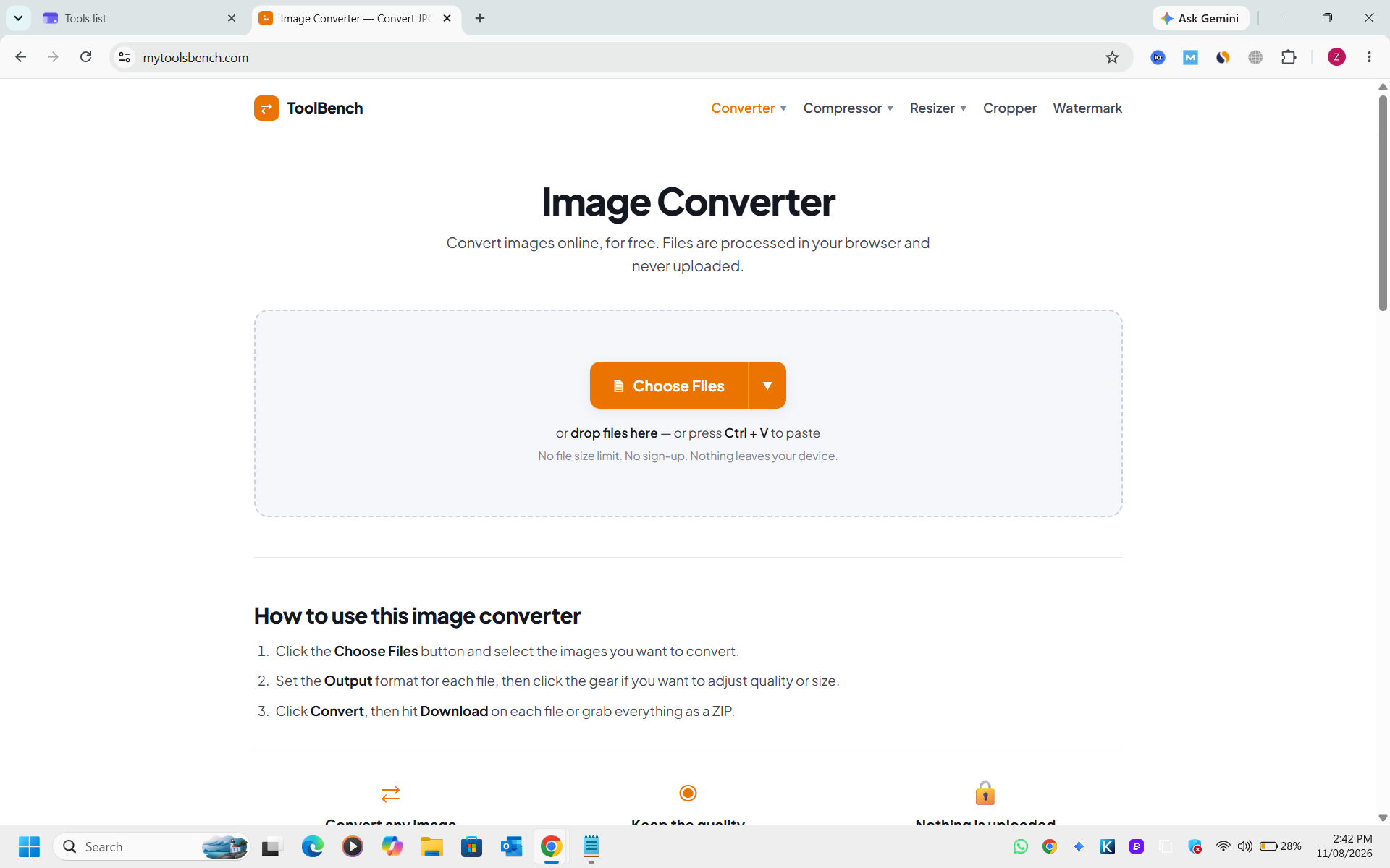 ToolBench - Product Image