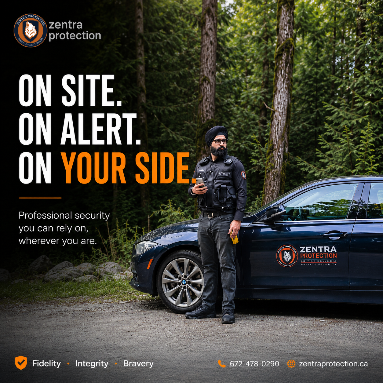 Zentra Security logo