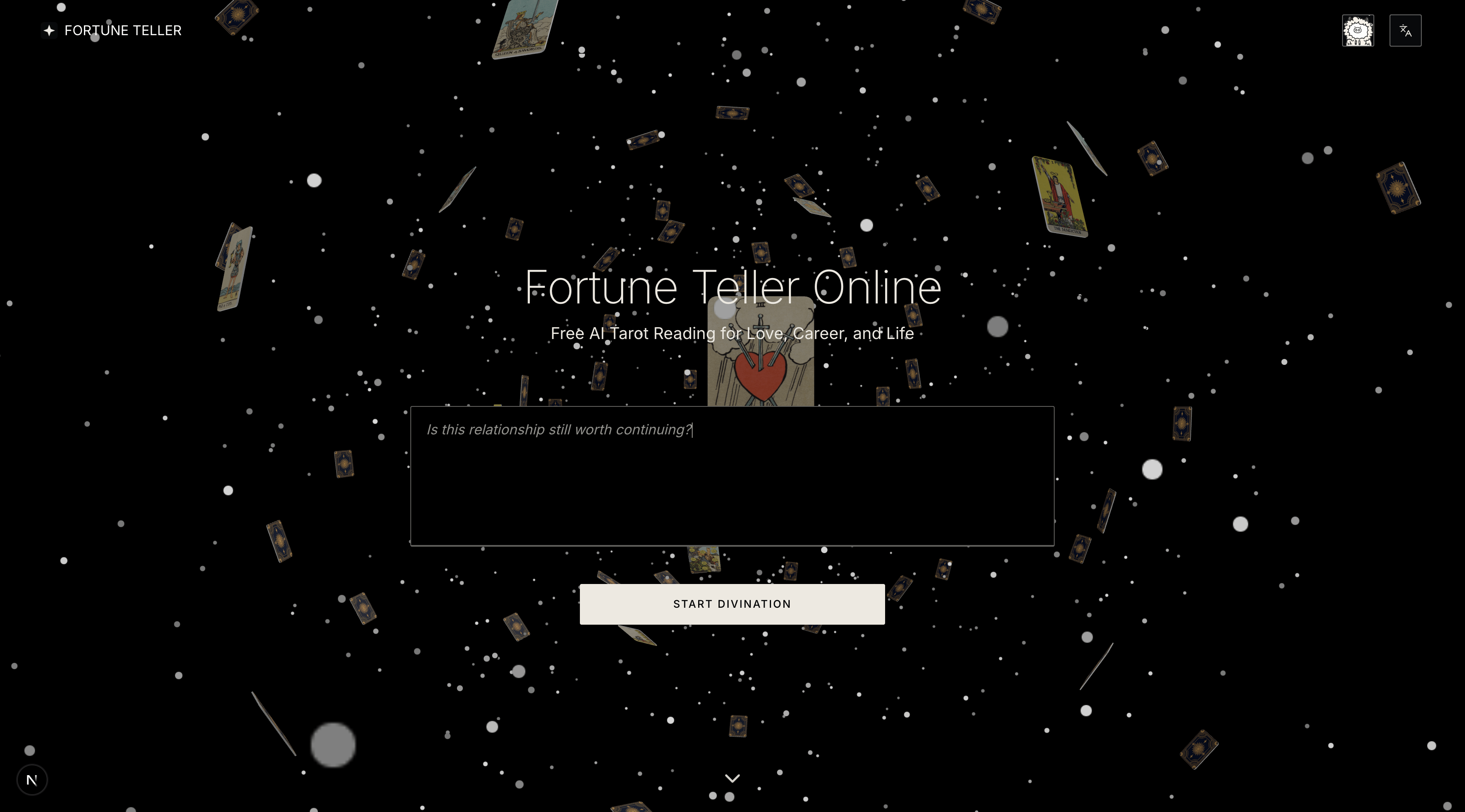 Fortune Teller Online - Product Image