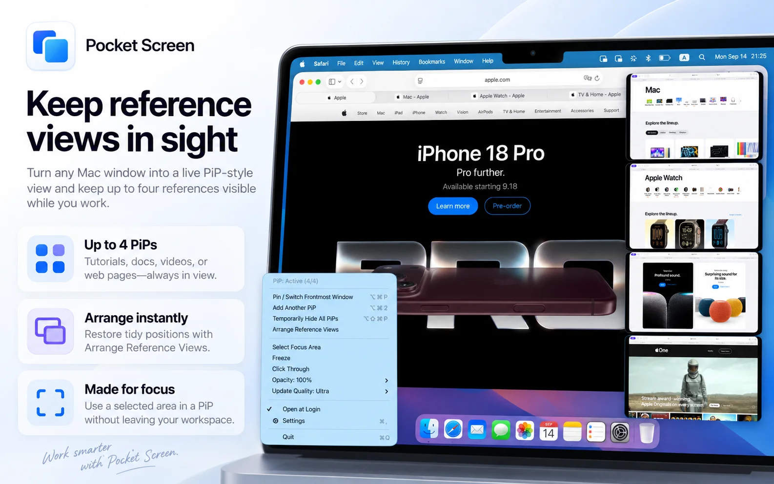 Pocket Screen logo