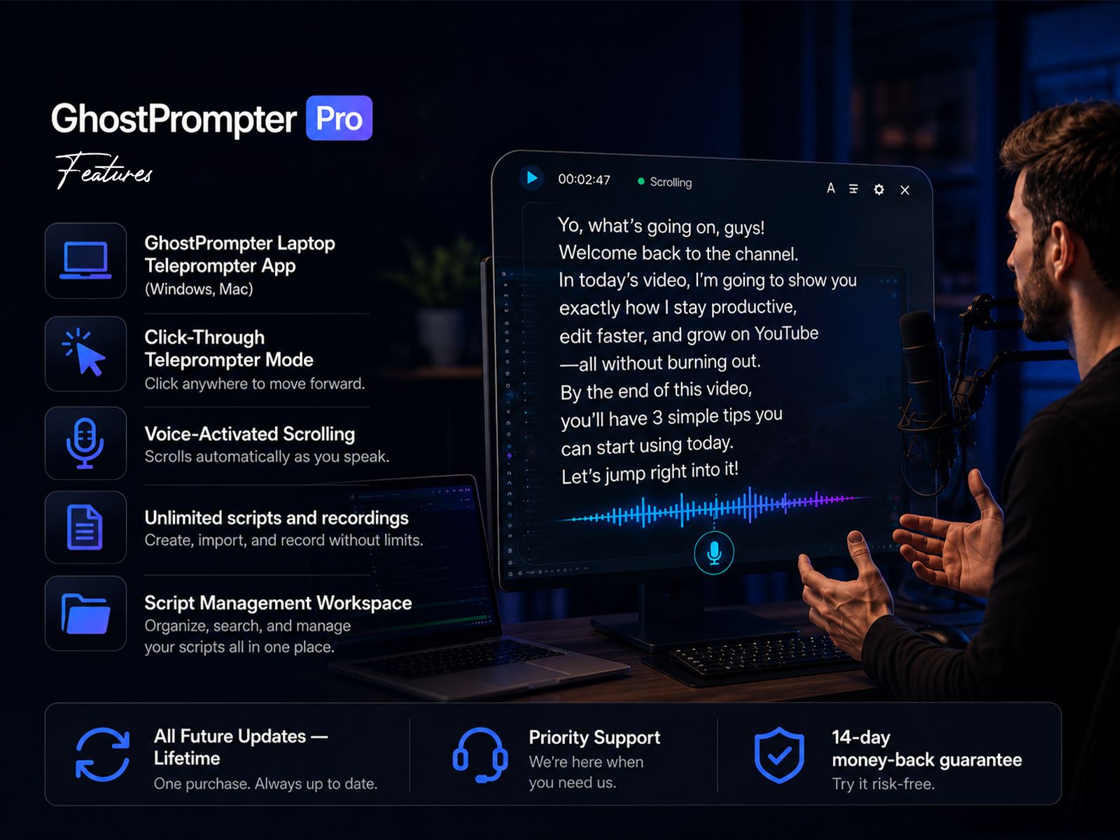GhostPrompter logo