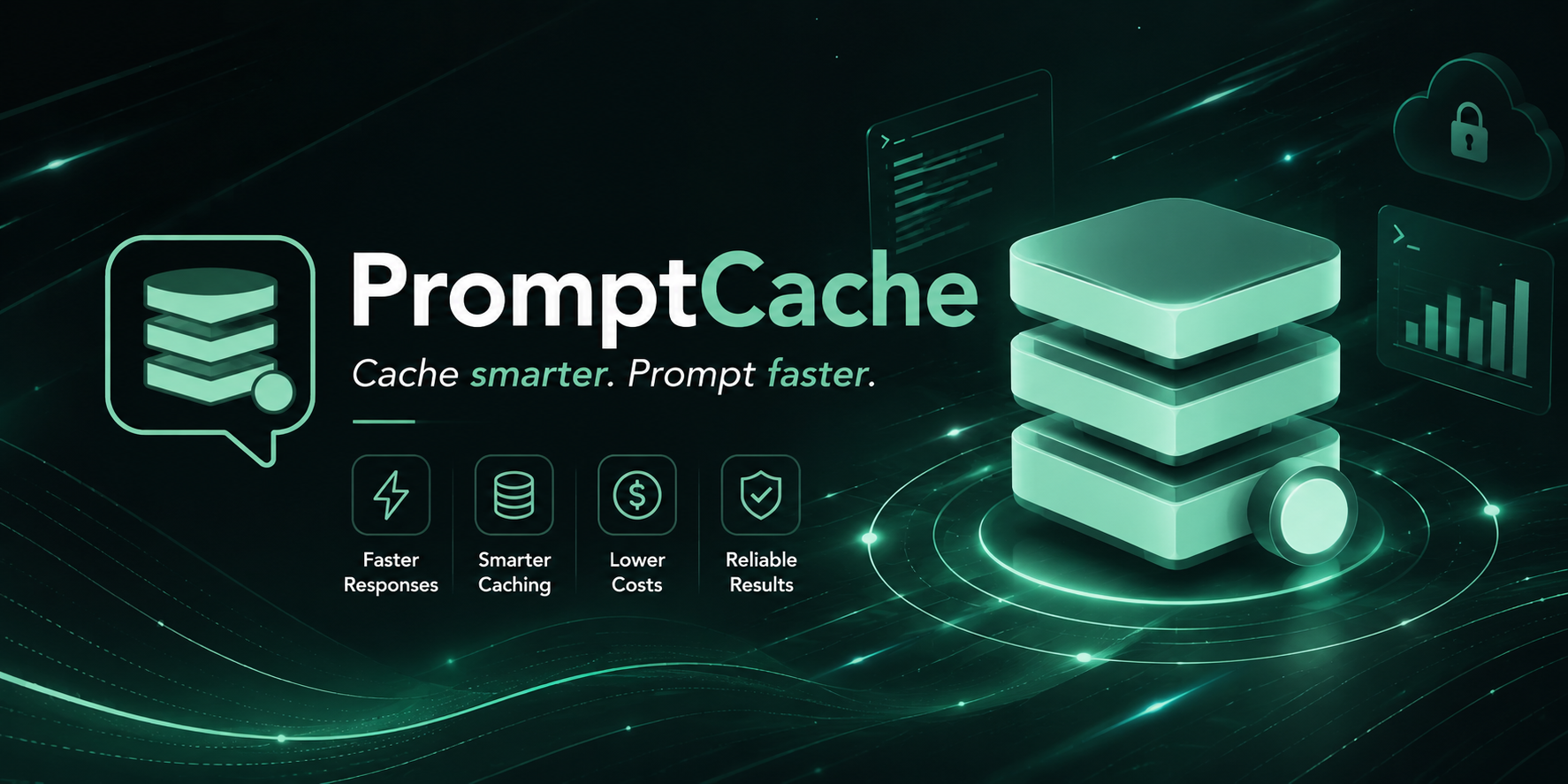 PromptCache logo